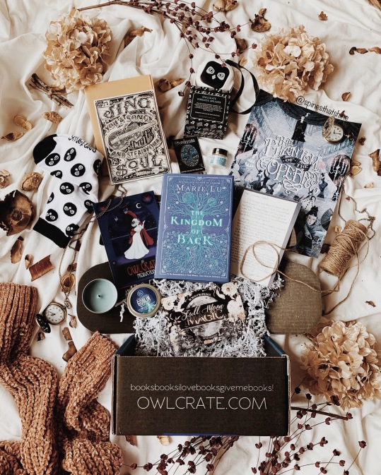 OwlCrate March 2020 Box: Music of the Night
